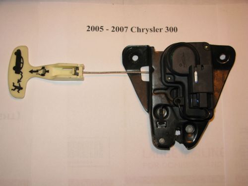 Chrysler 300 trunk latch deck lid release lock electric actuator oem 2005-2007