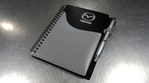 New oem mazda 6&#034;x7&#034; pocket note book with pen!