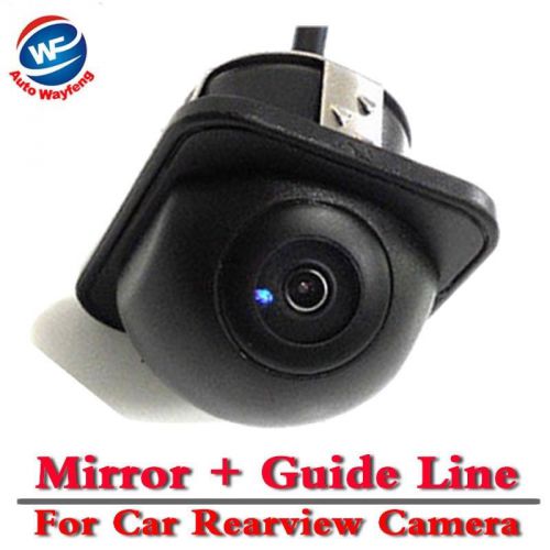 Car rear view parking backup camera night vision waterproof mirror&amp;parking lines