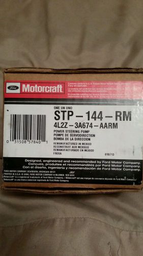 Oem ford motorcraft power steering pump for ford explorer mercury mountaineer