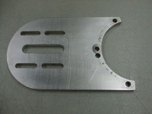 Aluminum rear end pump  mounting bracket for a 9&#034; ford rear end
