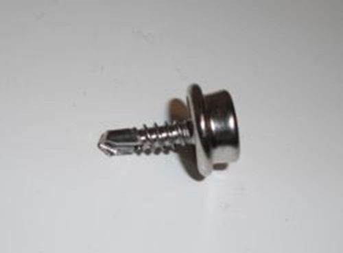 Stainless steel boat cover male self tapping post snap stud w screw bottom 10pk