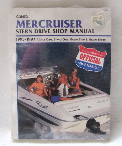 Clymer repair manual mercruiser stern drives b744