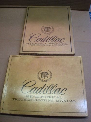 1982 cadillac deville eldorado seville brougham factory service manual set