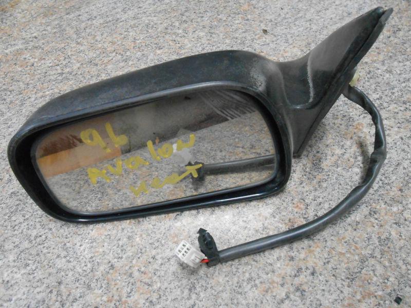 1995-1999 toyota avalon left black rear view mirror w/heat c-54