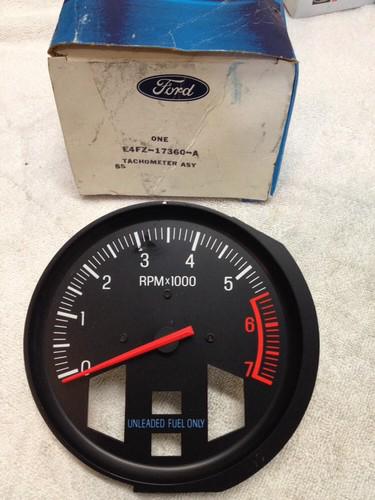 Nos oem ford tachometer e4fz-17360-a