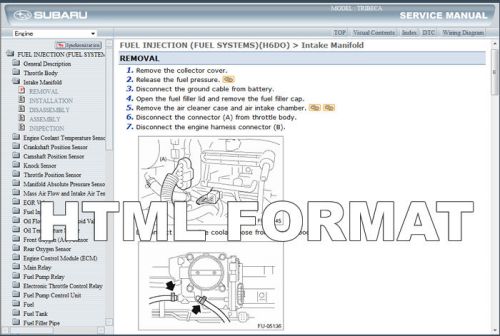 Subaru 2006 2007 tribeca ultimate factory oem service repair workshop fsm manual