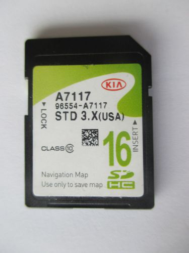 2015 2016 kia forte navigation sd map data card part 96554-a7117 . latest update