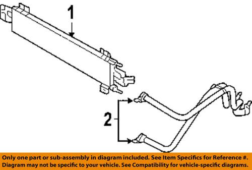 Chrysler oem 5159083aa transmission oil cooler-transmission cooler