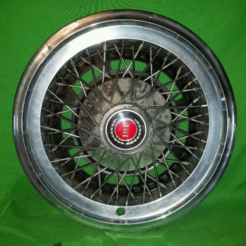 Vintage  oem 1977  1978  1979 14&#034; wire hubcap ford granada  ltd ii  maverick