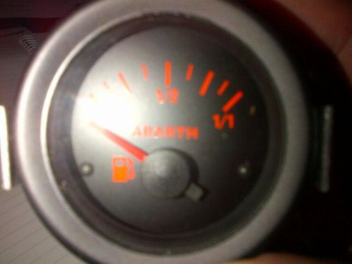 Abarth fuel gauge fiat