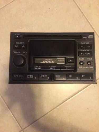 97 infiniti q45 audio stereo radio am fm cd tape player unit pn-2121k