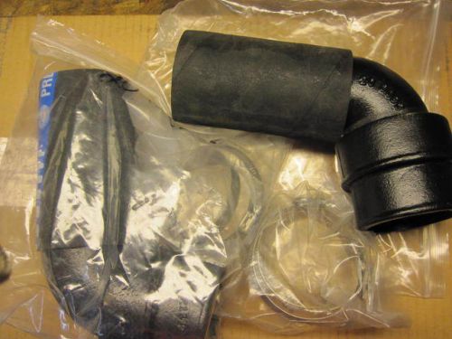 Two new barr marine 20-0093p exhaust elbow / adaptor kits.