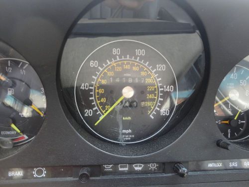 1977 mercedes benz 450sl instrument cluster