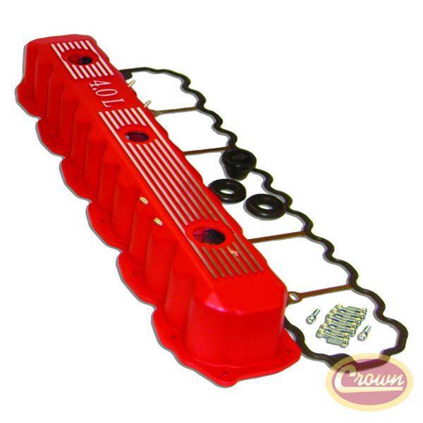 Valve cover (4.0l - red) - crown# 53020323alr