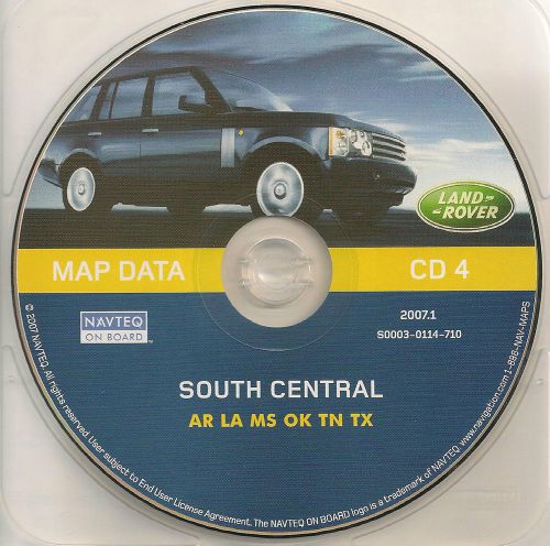 Update 2000 2001 2002 2003 2004 range rover navigation map #4 ar la ms ok tn tx