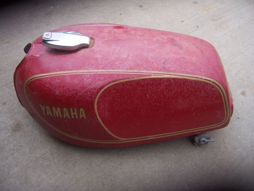 1977-1979 yamaha xs750 fuel tank with dual petcocks