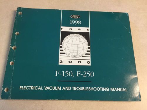 1998 f-150 f-250 ford wiring diagram evtm repair manual 98 truck troubleshooting