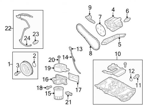 Ford oem engine harmonic balancer washer 1s7z6378aa image 2