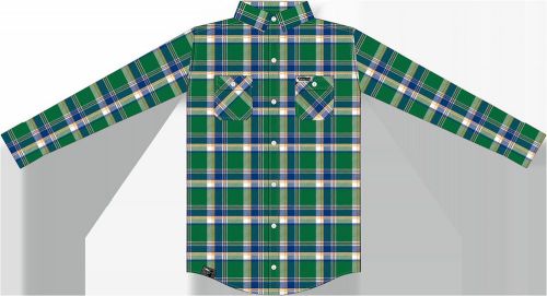 Factory effex-apparel kawasaki flannel xl