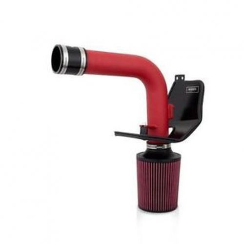 Mishimoto mmai-sti-15wrd red wrinkle aluminum cold-air intake 2015-16 subaru sti