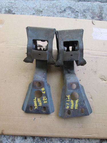 Volvo 122 122s 123gt amazon trunk hinges  matched pair left and right sides