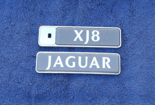 Jaguar &amp; xj8 deck lid trunk emblems badges