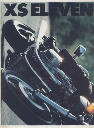 1979 yamaha xs eleven 1100 motorcycle brochure -xs eleven-yamaha-xs eleven