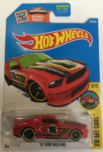 Hot wheels 07 ford mustang gt gt500 super snake roush saleen mach boss 5.0