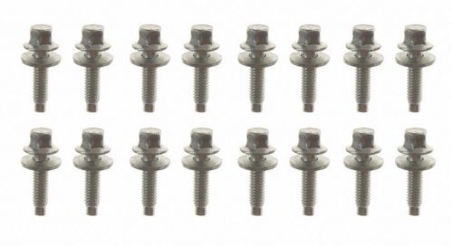 Engine oil pan bolt set fel-pro es 72214