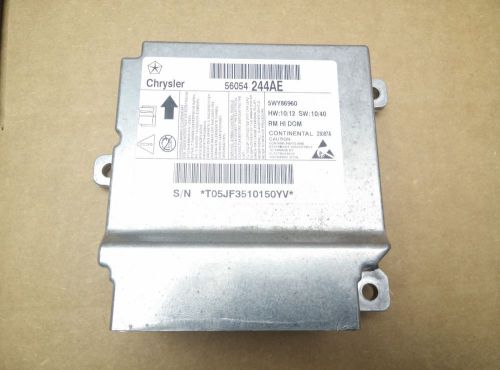 11 12 13 vw volkswagen routan air bag control module computer srs unit oem