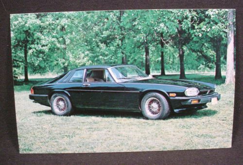 1976 jaguar  xj-s post card