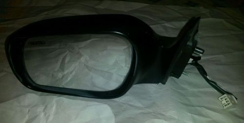 Mazda 6 2003 driver side mirror. power heated black. oem. gk2a/e-69180