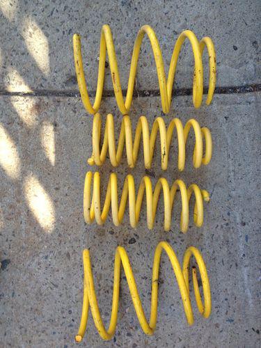 2002 pt cruiser set lowering  springs