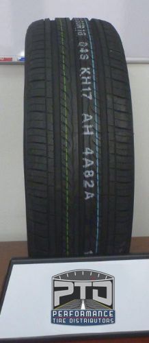 (1) new kumho 195/55 r16 87h kh17