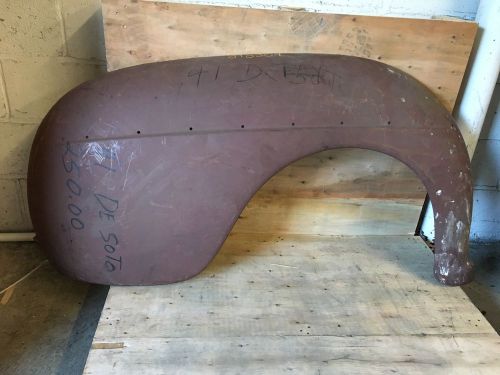 1941 desoto s-8 right rear fender, mopar 898304. really nice!