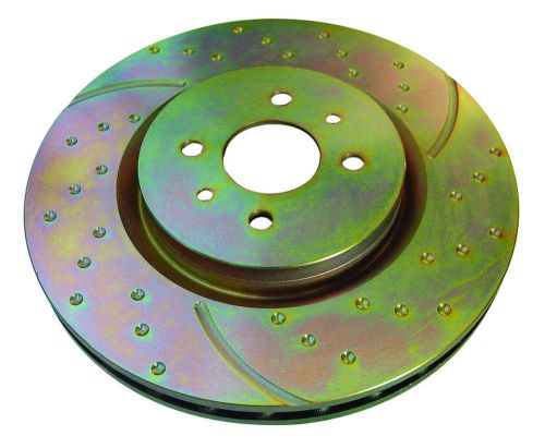 Disc brake rotor-ebc 3gd series sport slotted rear ebc brake gd7199