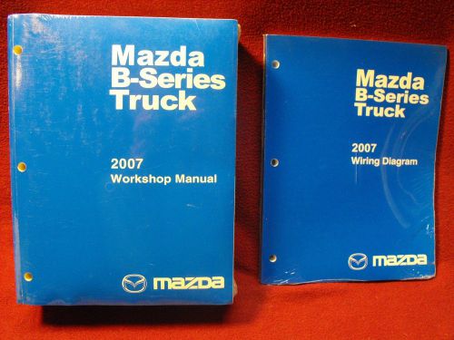 2007 mazda b2300 b3000 b4000 factory workshop service shop repair manual set