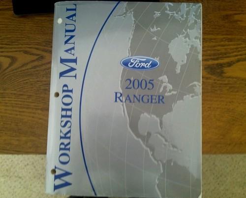 2005 ford ranger shop & wiring manual