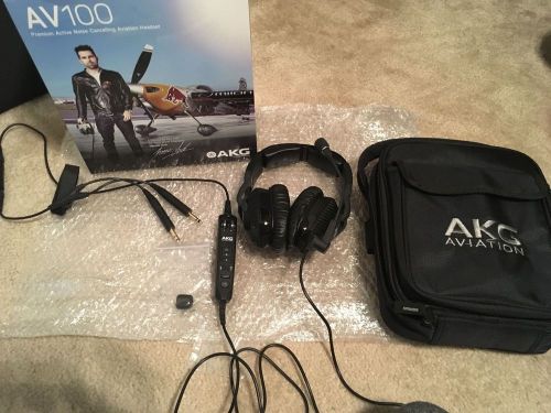 Akg av100 aviation headset