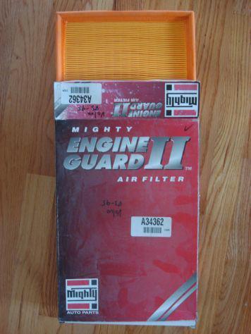 Mighty engine guard air filter a34362 volvo 1983-95 940