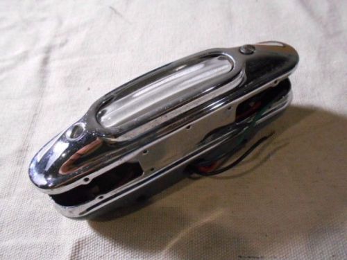 Aston martin db4 jaguar xk120 original lucas 469 license plate light housing