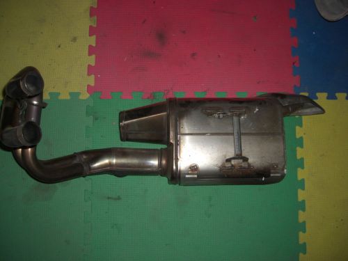 Exhaust muffler stock oem used ninja 650 ex650 12 2012