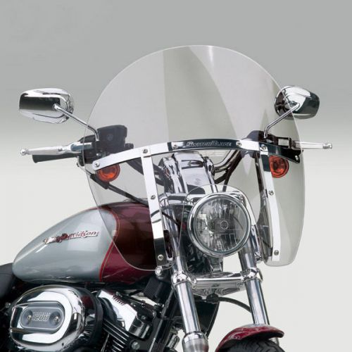 Harley xl1200r sportster roadster 02-13 nc switchblade chopped windshield n21417