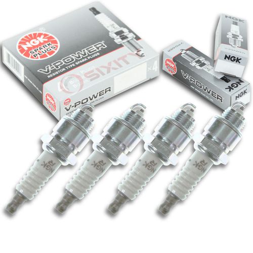 4pcs 75-76 indmar 7.5l v8 ngk v-power spark plugs 455 cid oldsmobile kit set bt