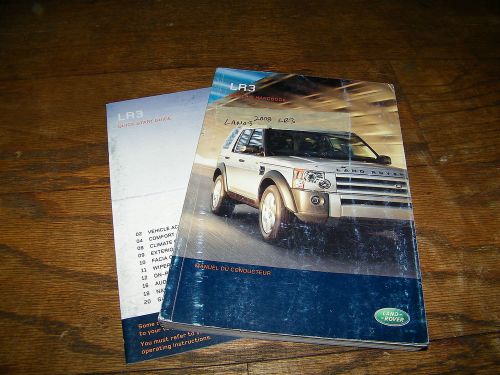 2008 land rover lr3 owners manual lan03