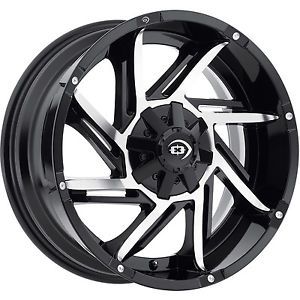 17x9 black prowler 422 5x4.5 &amp; 5x5 +12 rims torque mt 37x12.50r17lt tires