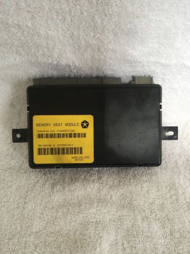 Chrysler 300m memory seat module oem # p04602271ab