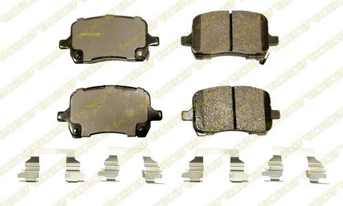 Monroe cx1028 brake pad or shoe, front-monroe ceramics brake pad