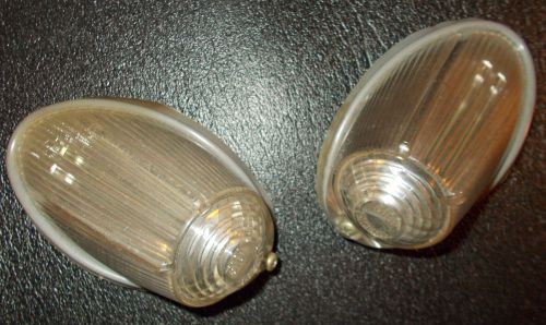 Renault estafette parking light lenses nos 3101pk lmp right &amp; left  - imp66